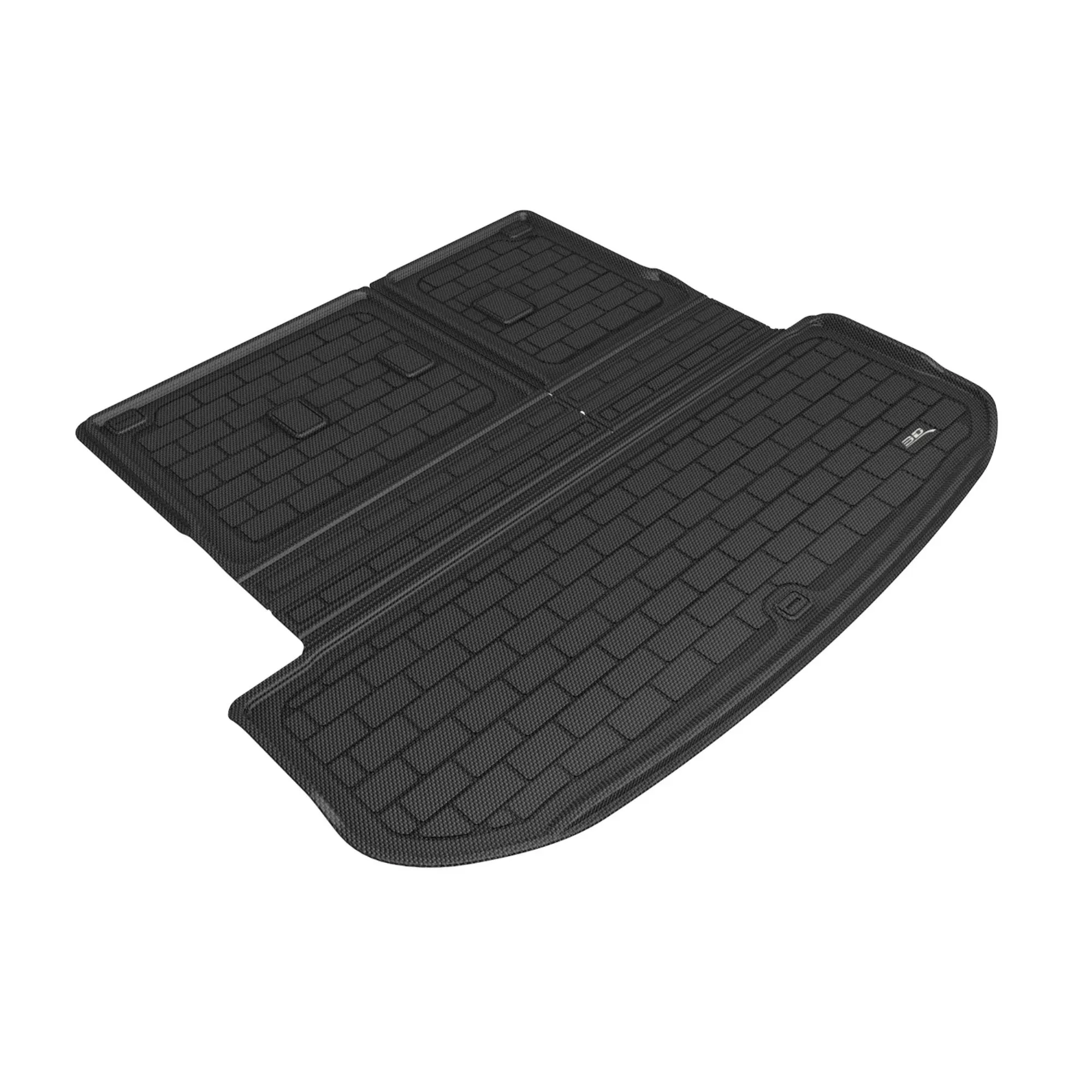 3D Mats USA® M1HY1001309 MAXpider KAGU Series Cargo Mat - Black, Made of Rubberized/Thermoplastic, Molded Cargo Liner, Direct Fit, Sold individually