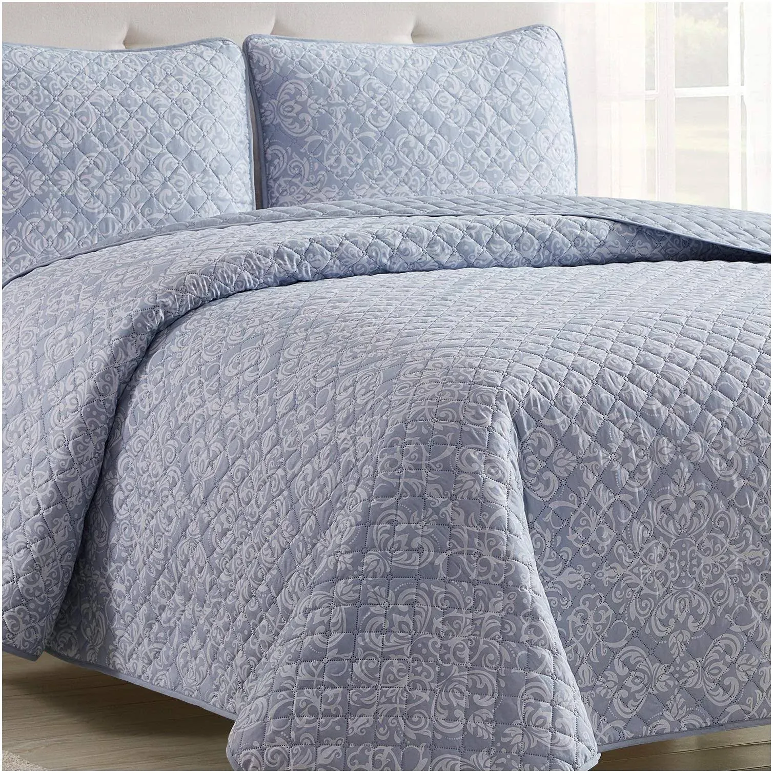 Mellanni Bedspread Coverlet Set Bedding Cover with Shams