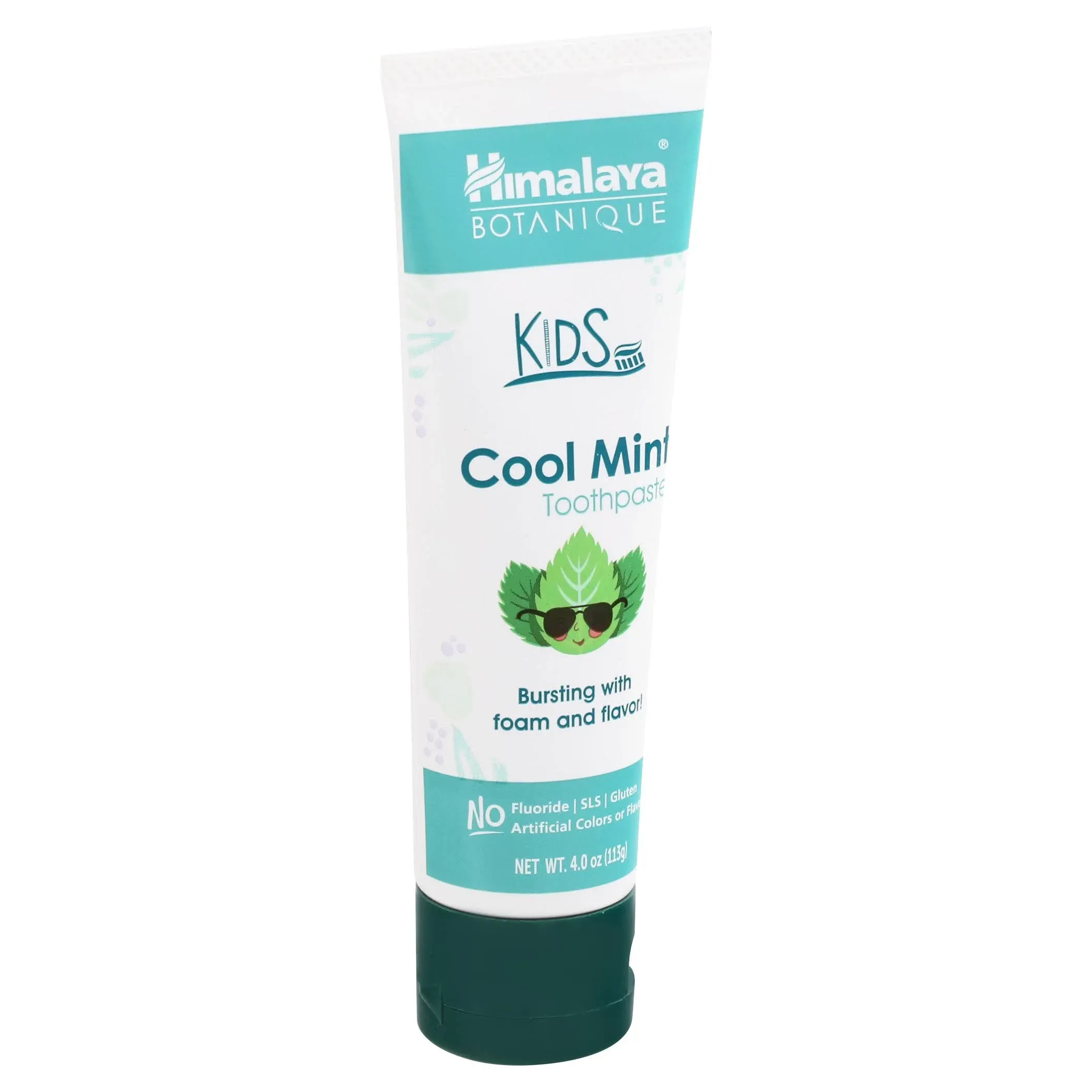 Himalaya Botanique Toothpaste, Cool Mint, Kids - 4 oz