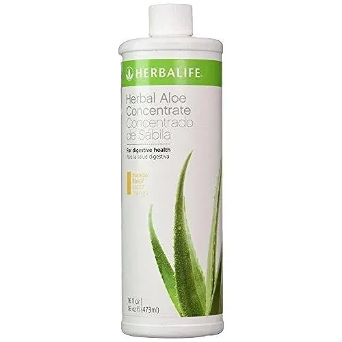 Herbalife Herbal Aloe Drink (Concentrate)16 oz - New Mango Flavor!