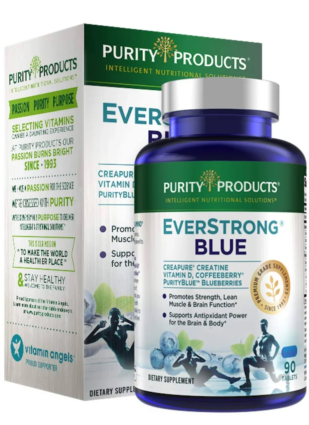 EverStrong Blue by Purity Products - Strength Building + Brain Boosting W/Muscle