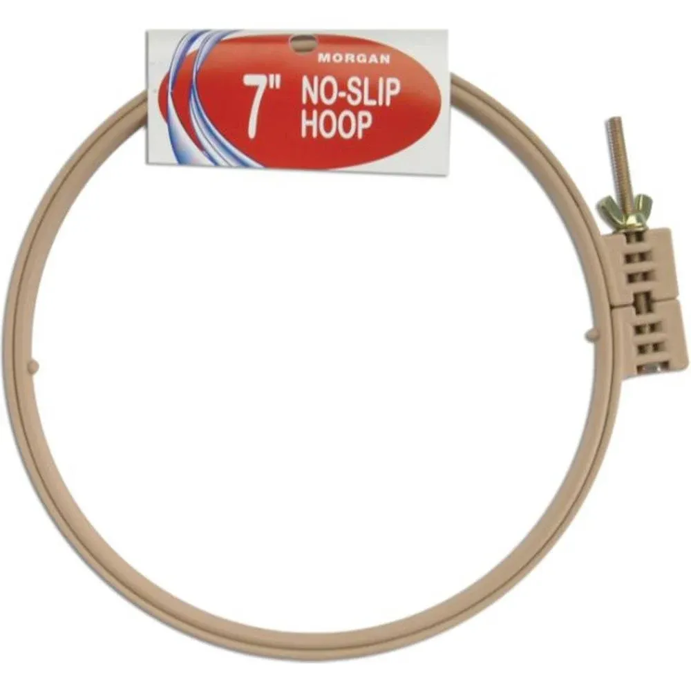 Morgan Plastic No-Slip Hoop 7&#034; (Pack of 1)