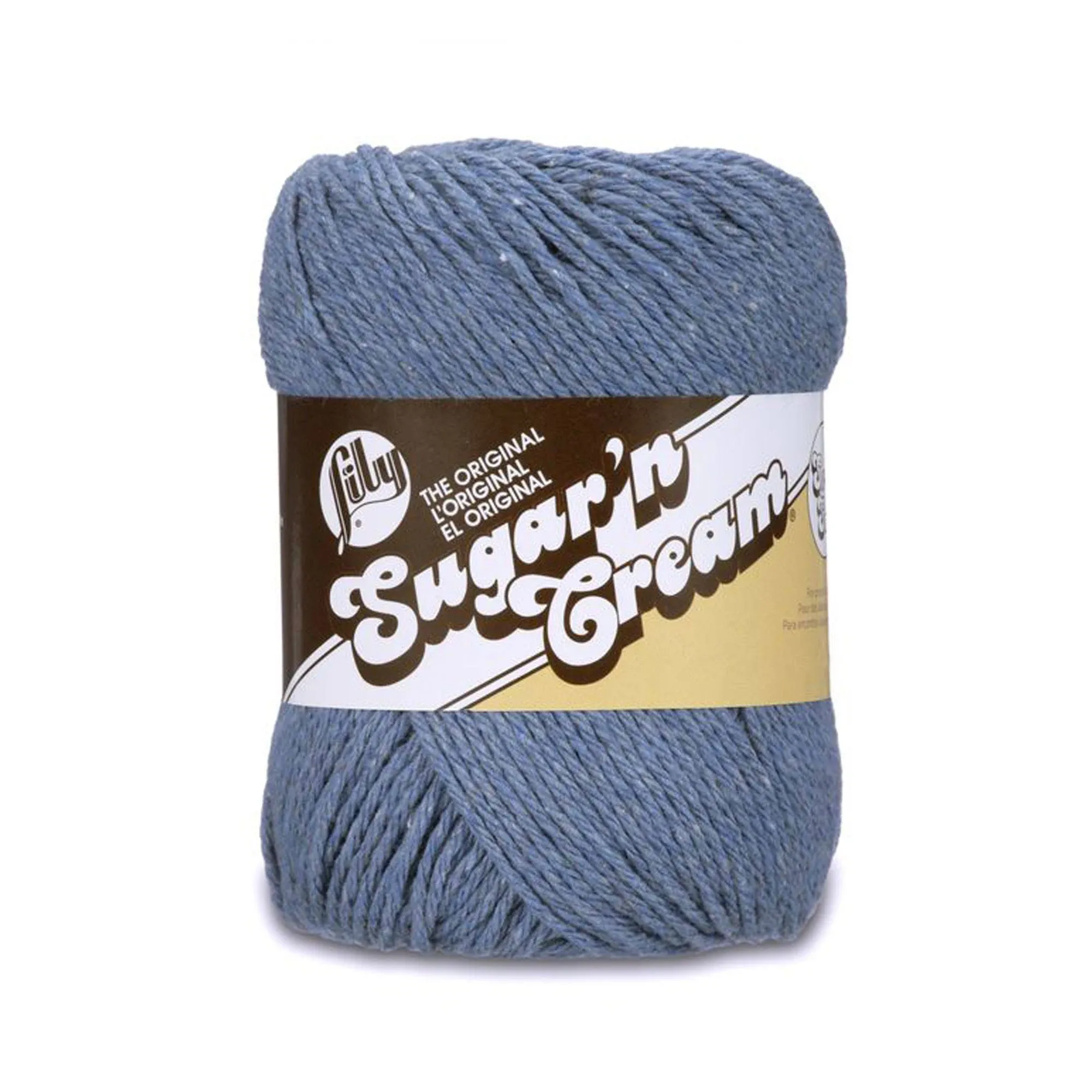 Lily Sugar'n Cream Super Size Yarn, Blue Jeans