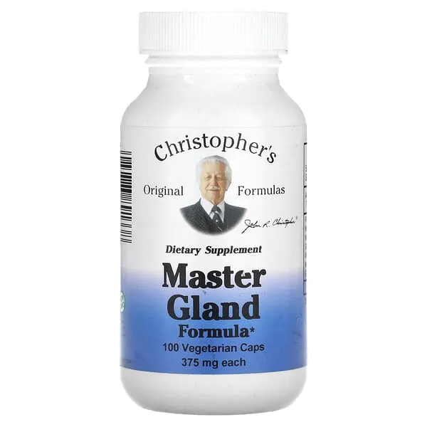 Christopher's Original Formulas Master Gland Formula Vegetarian Capsules