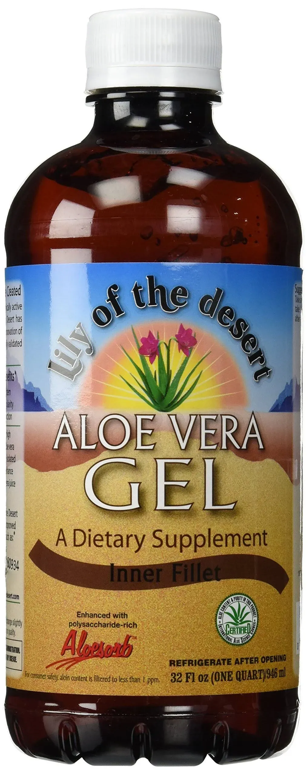 Lily of The Desert - Aloe Vera Gel - Inner Fillet - 32 fl oz