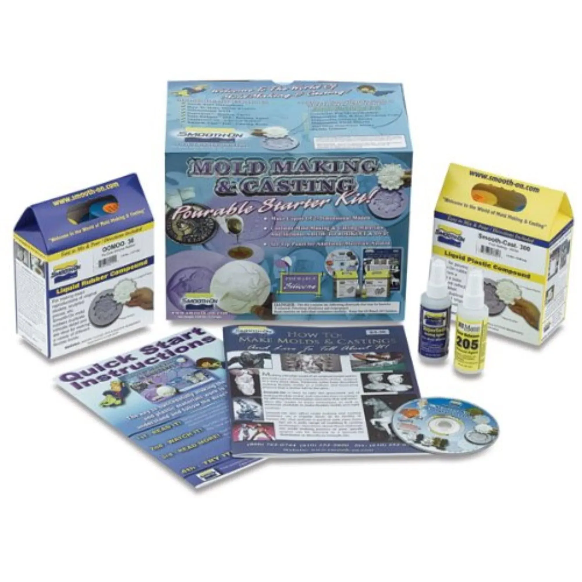 Moldmaking &amp; Casting Pourable Starter Kit by Smooth-On, Inc.