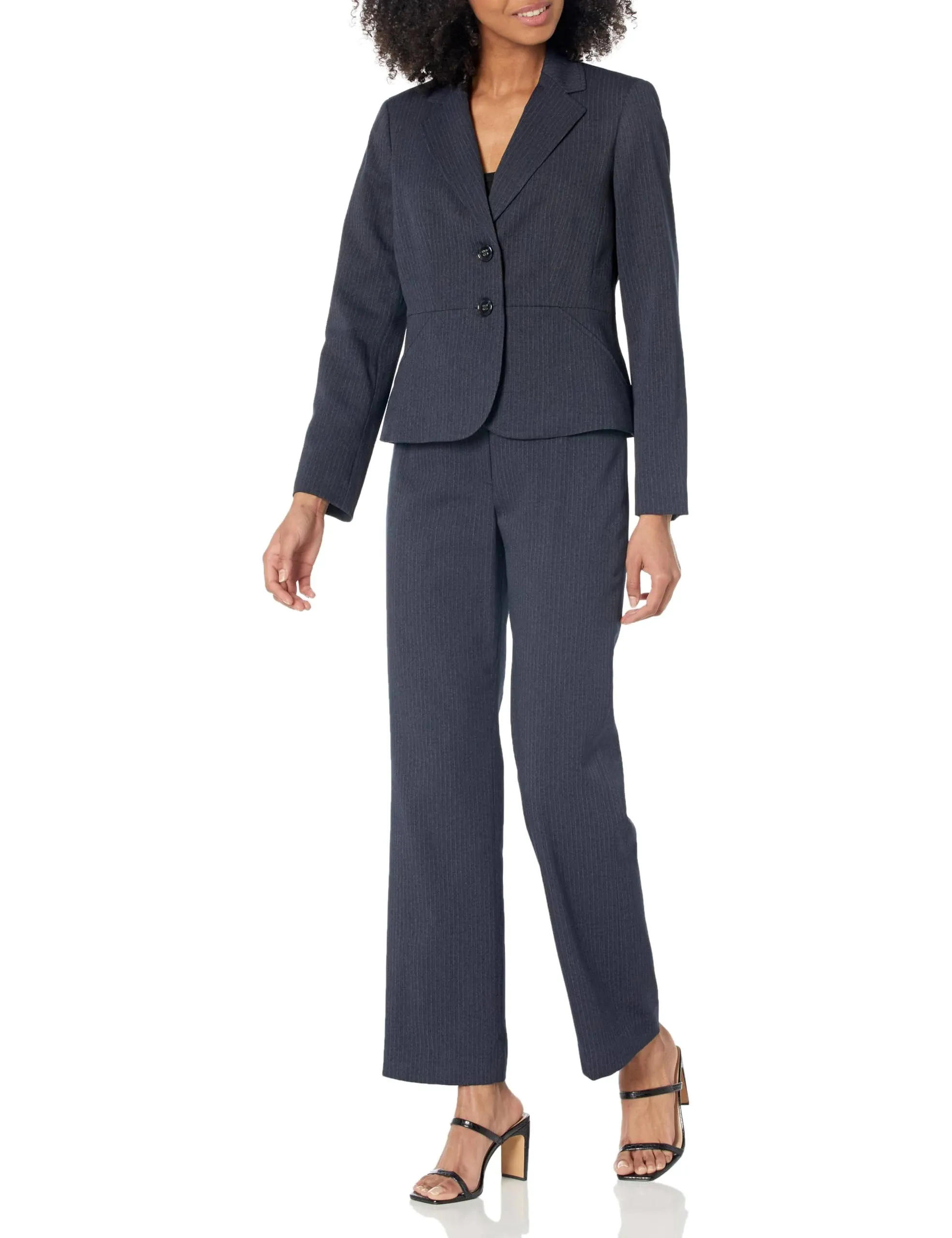 Le Suit Women's Petite Jacket/Pant Suit 50041020-c50