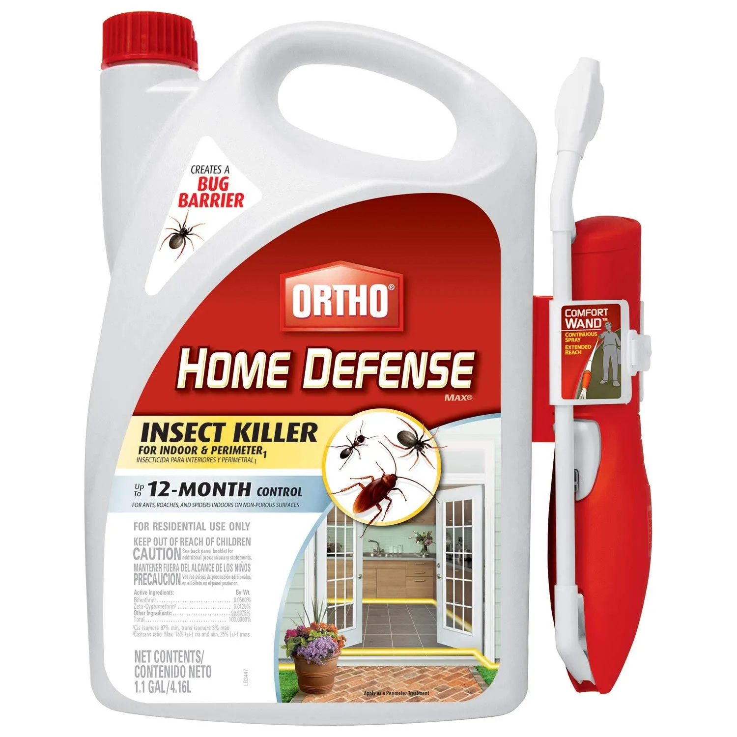 Ortho Home Defense Insect Killer for Indoor, Perimeter2, 1.33 Gal.