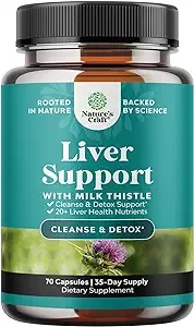 Liver Support 60Ct, Cleanse, Detox &amp; Repair Formula 22 Ingredients Including NAC