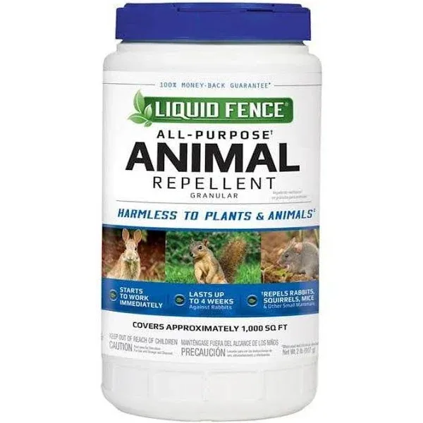 Liquid Fence LI4680 2 lbs for Small Mammals Animal Repellent Granules