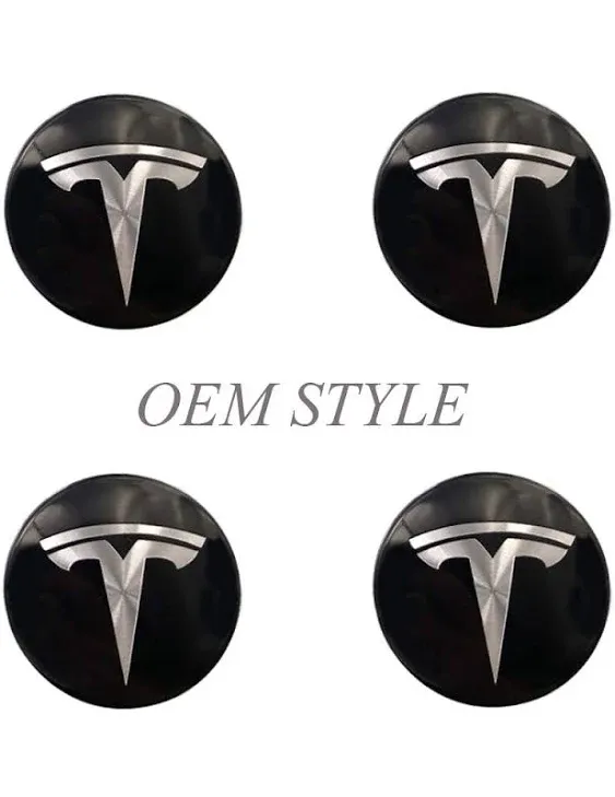 TCHIR Teslamotors Tesla Model 3, Aero Wheel Cap Kit, TSLA S& X, Accessories ...