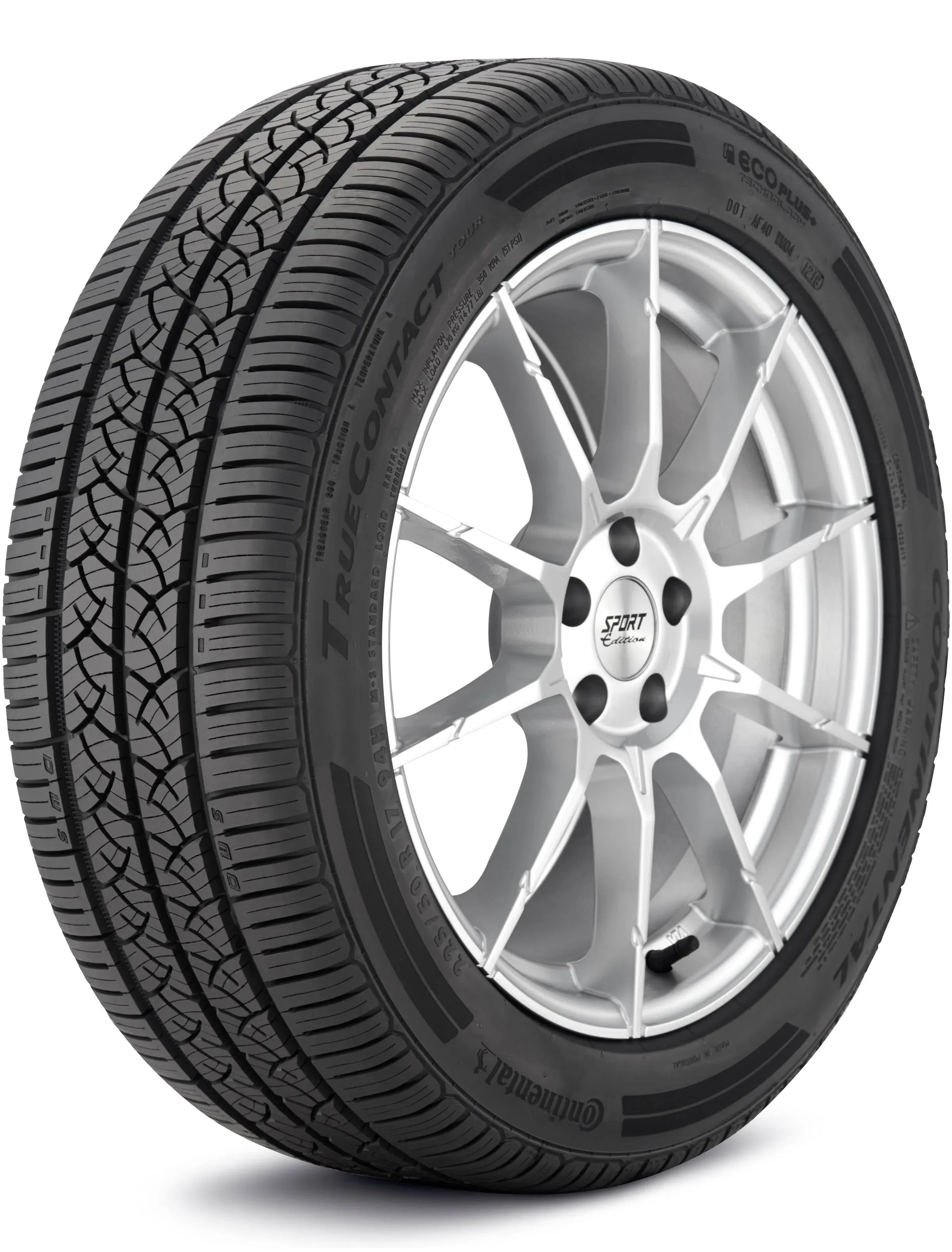 CONTINENTAL TRUECONTACT TOUR P205/60R16 92 H SL 800 A A BSW ALL SEASON TIRE