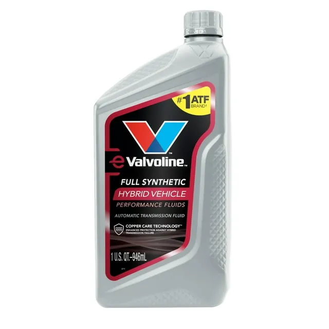 Valvoline Hybrid Vehicle Full Synthetic Automatic Transmission Fluid ATF 1 QT 