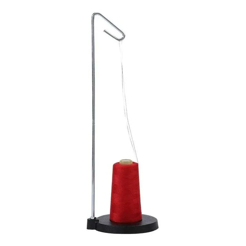 Universal Cone and Spool Stand Thread Holder with Sturdy Metal Base