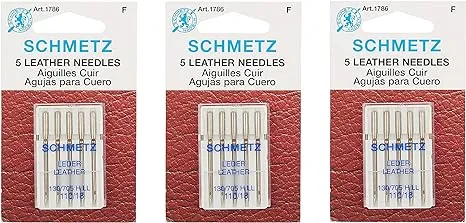 Schmetz Leather Machine Needle Size 18/110 (3 Pack)