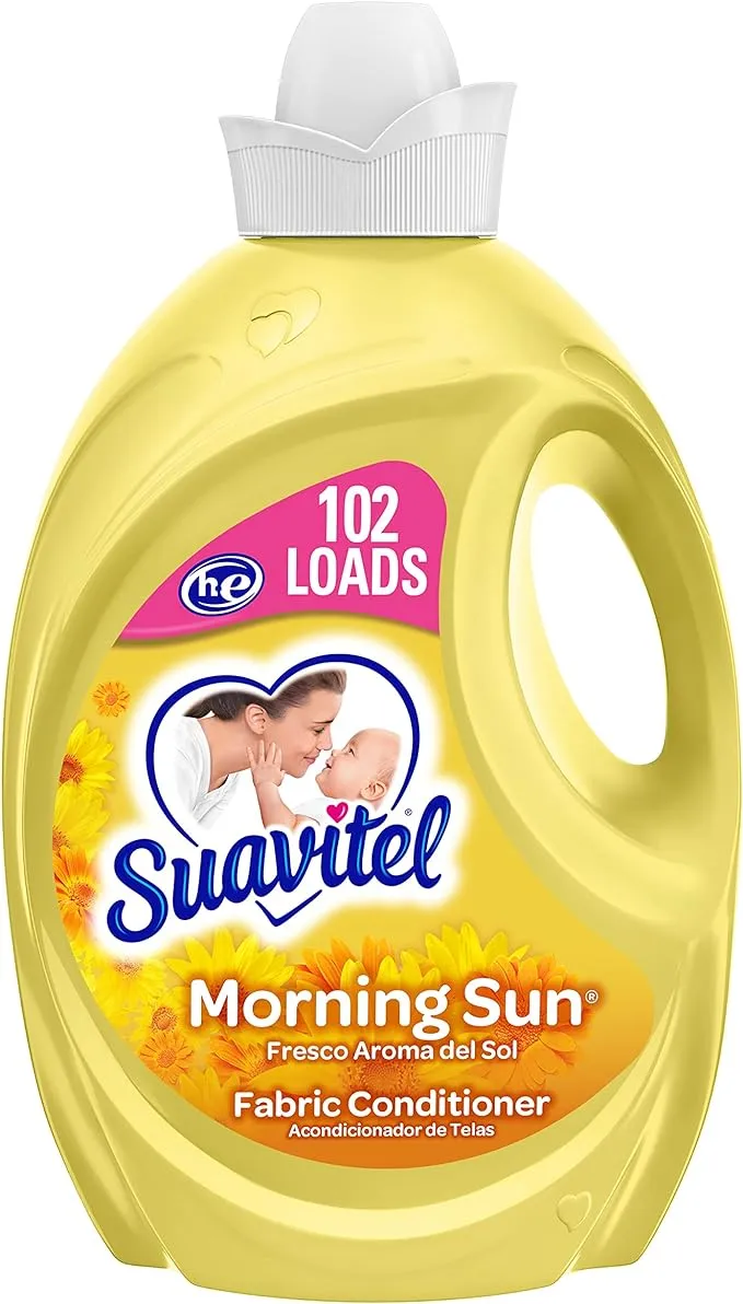 Suavitel Liquid Fabric Softener, Morning Sun, 120 oz