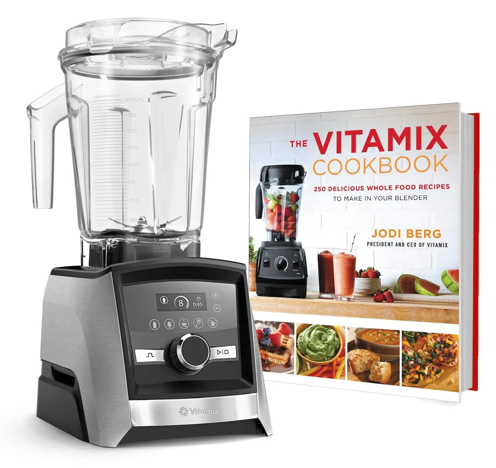 Vitamix A3500 Ascent Series Smart Blender, Professional-Grade, 64 oz. Low-Profile ...