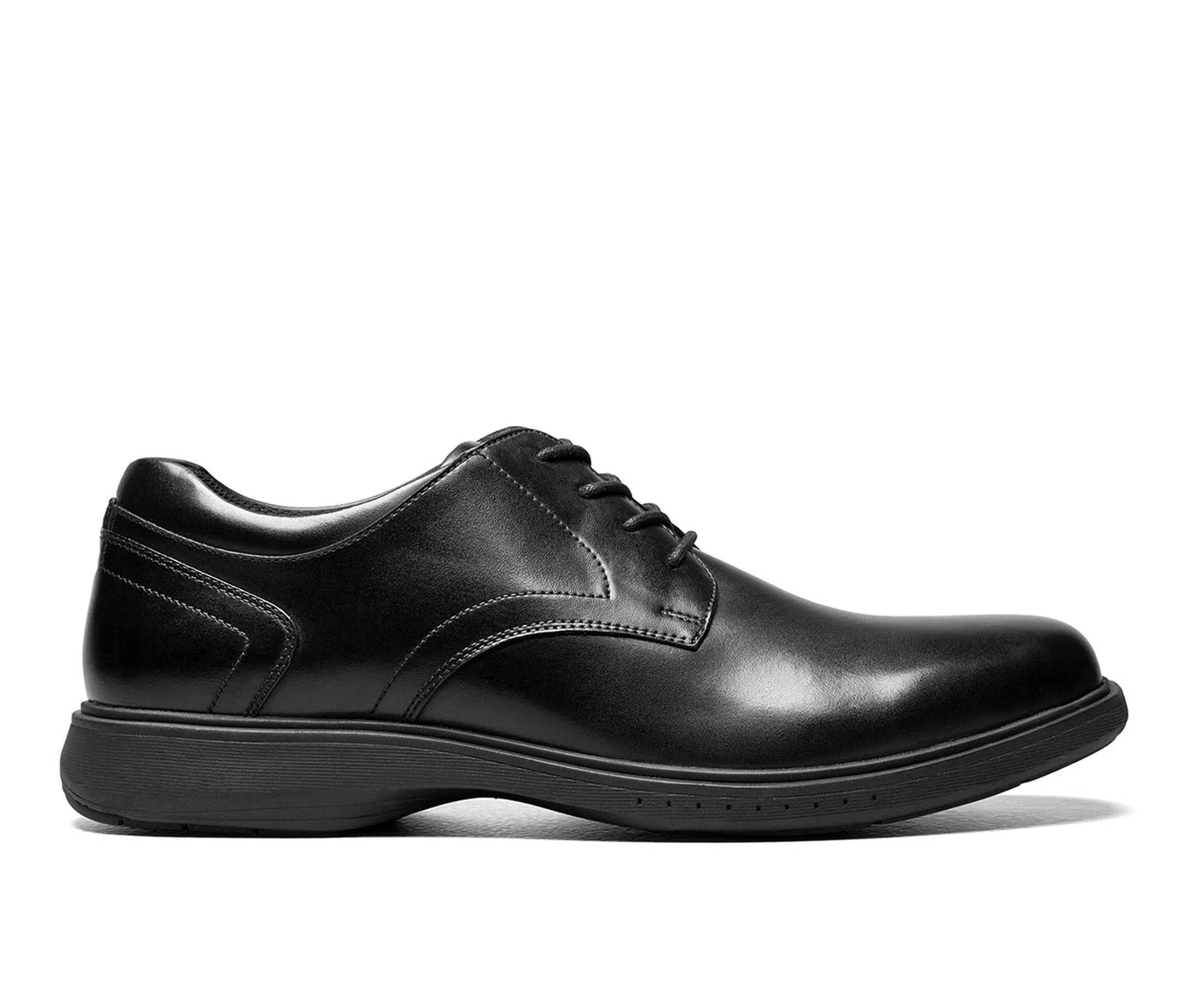 Nunn Bush Kore Pro Plain Toe Oxford 14 Men's Black