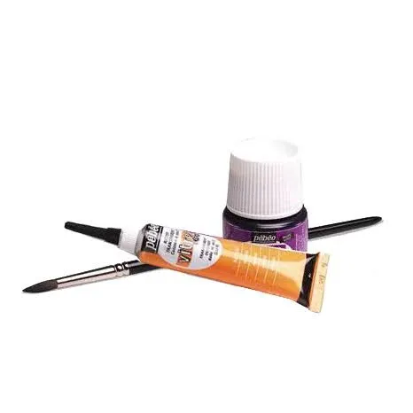 Pebeo Vitrea 160, Glass Paint Outliner, 20 ml Tube - Sun Yellow