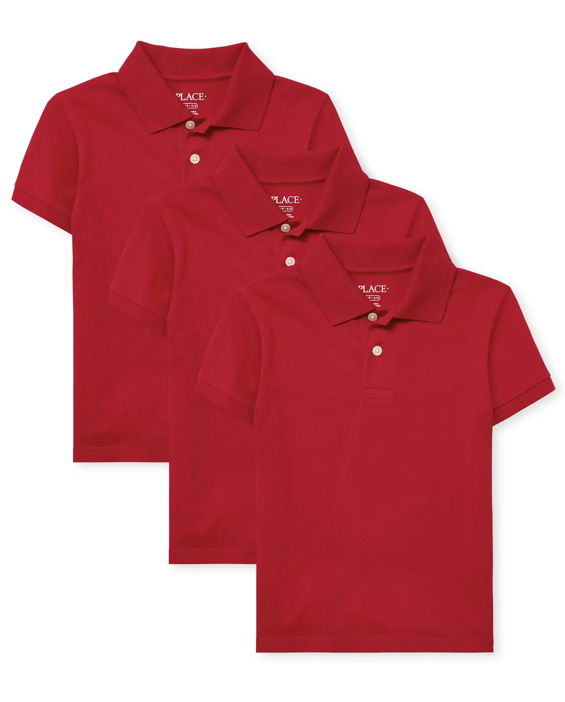 The Children's Place Boys Short Sleeve Jersey Polo