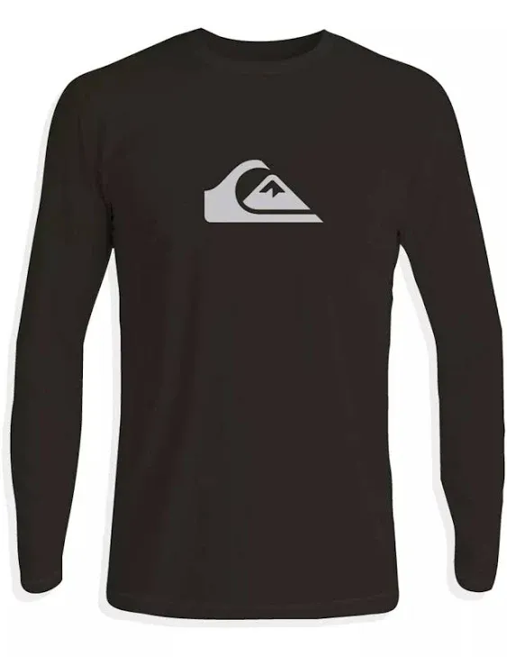 Quiksilver Men's Standard Solid Streak LS Long Sleeve Surf Tee Rashguard