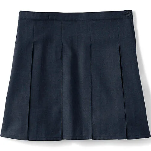 Lands' End Women's Tall Box Pleat Skirt