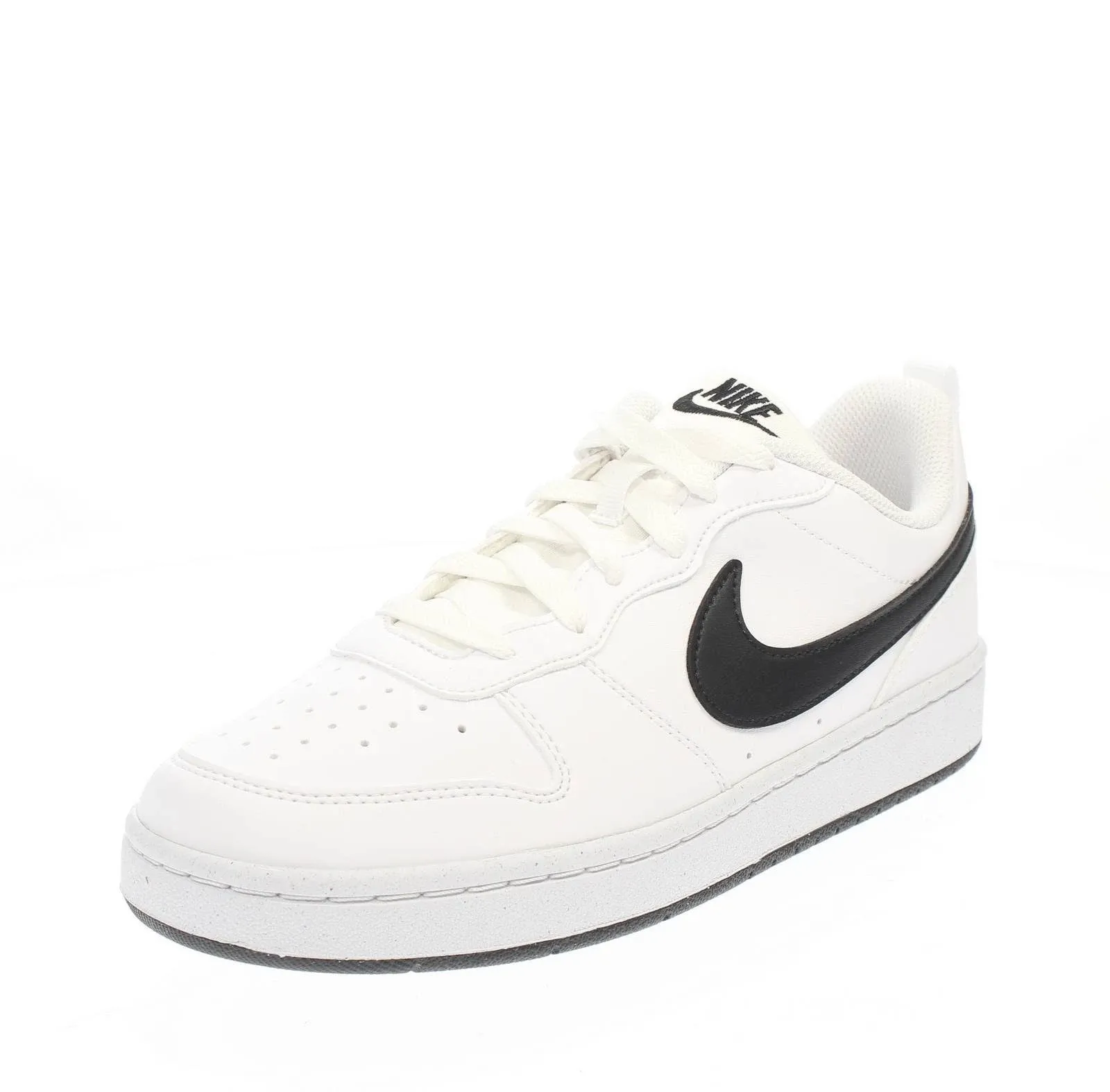 Nike Court Borough Low Recraft Kids Shoes - White/Black - 6.5