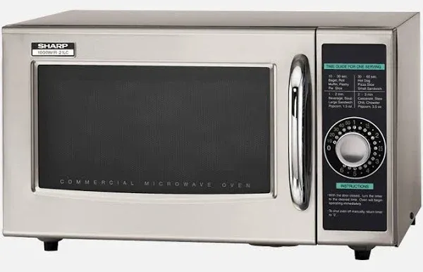 Sharp R-21LCFS Medium Duty Commercial Microwave