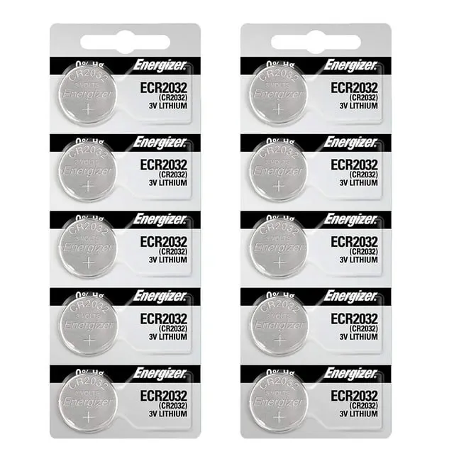 2032 Battery CR2032 Lithium 3V (1 Pack of 10)