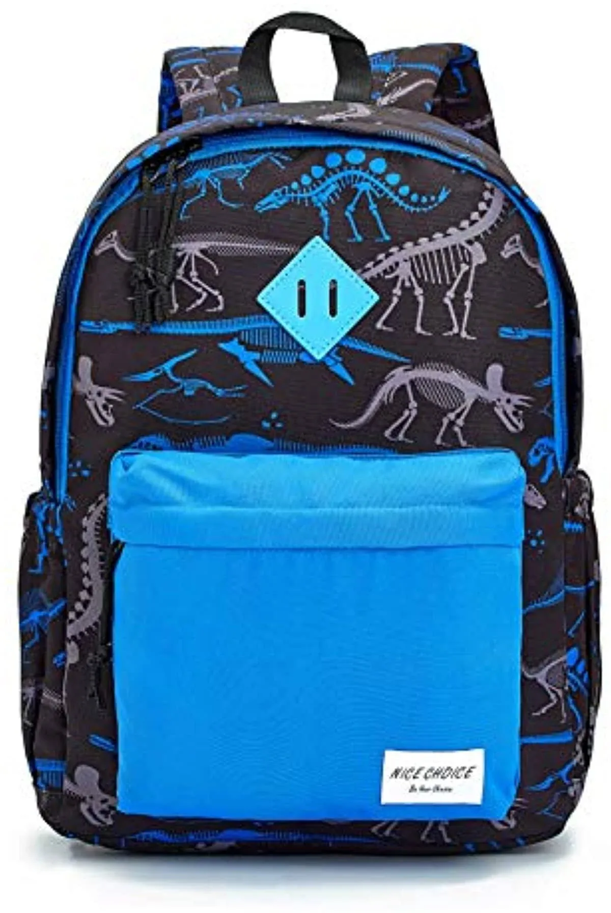 Preschool Backpack Kindergarten Little Kid Toddler School 15&#034;, Dinosaur Blue 