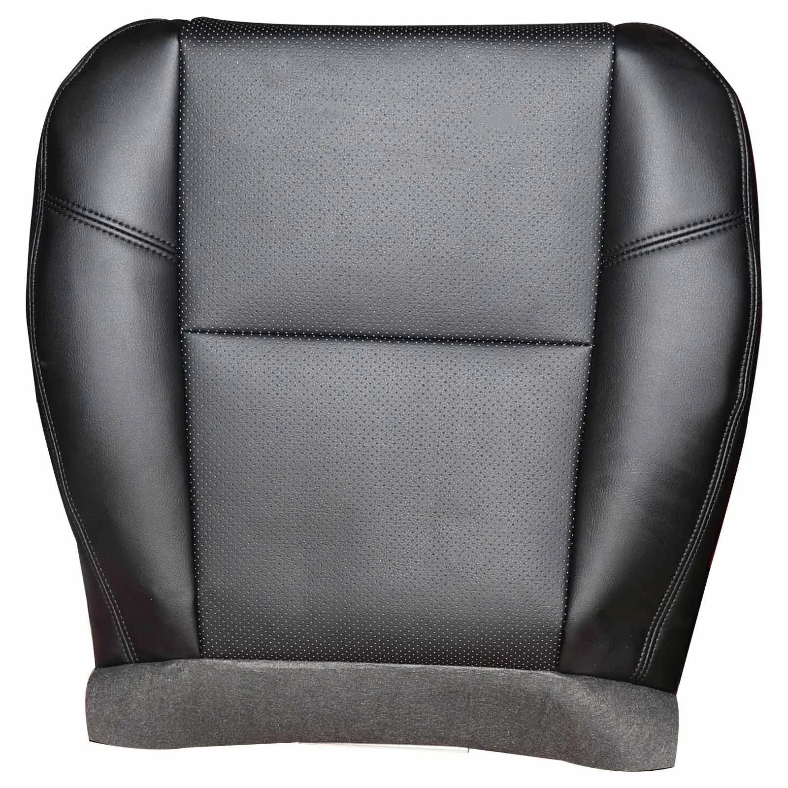 SecosAutoparts Driver or Passenger Bottom Leather Seat Cover Compatible with ...