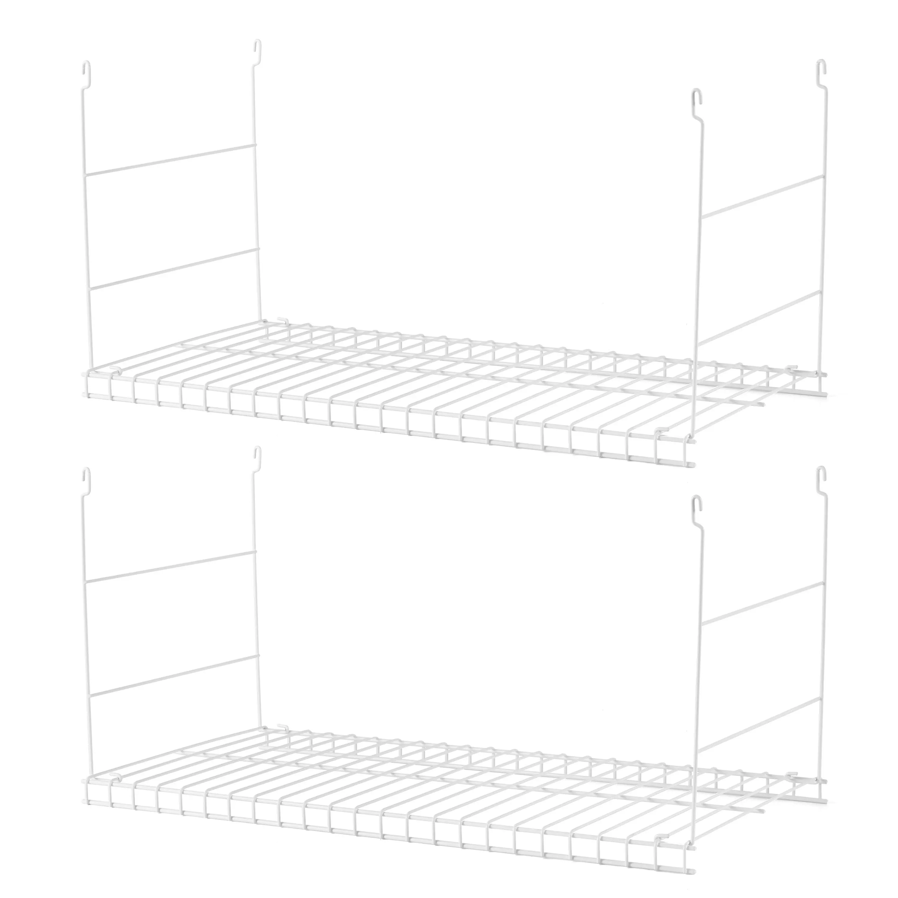 Rubbermaid 24" Universal Closet Steel Wire Added Storage Hanging Shelf