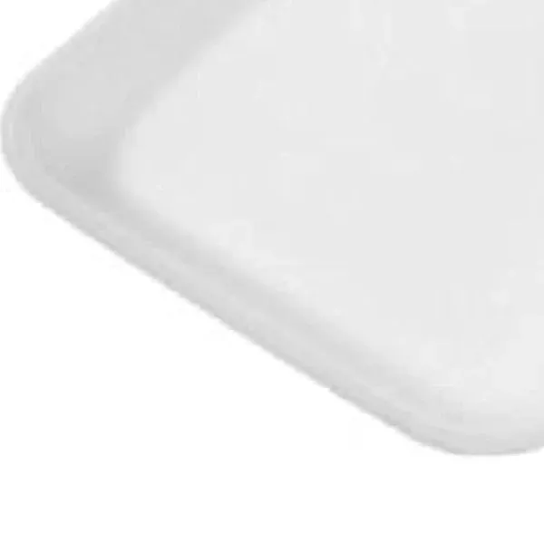 2SW 2S White Foam Meat Trays Disposable Standard Supermarket Meat Poultry Froz