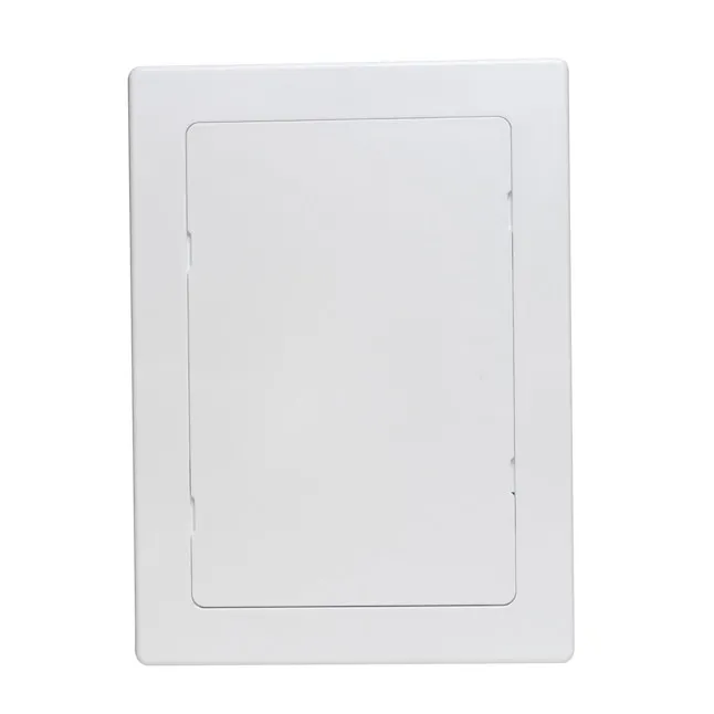 Jones Stephens 6" x 9" Snap-Ease White Plastic Access Panel a04006