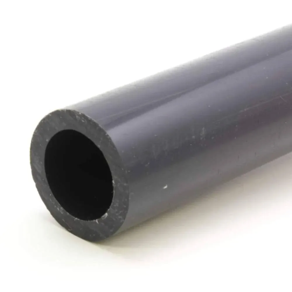 Premium Industrial PVC Pipe Schedule 80 Grey 2 inch (2.0) 5 ft / Grey / PVC