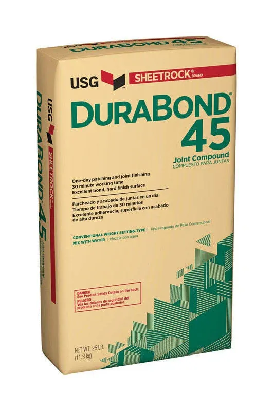 SHEETROCK Brand Durabond 25-lb 90-Minutes Set Time All-purpose Drywall Joint Compound in White | 381110120