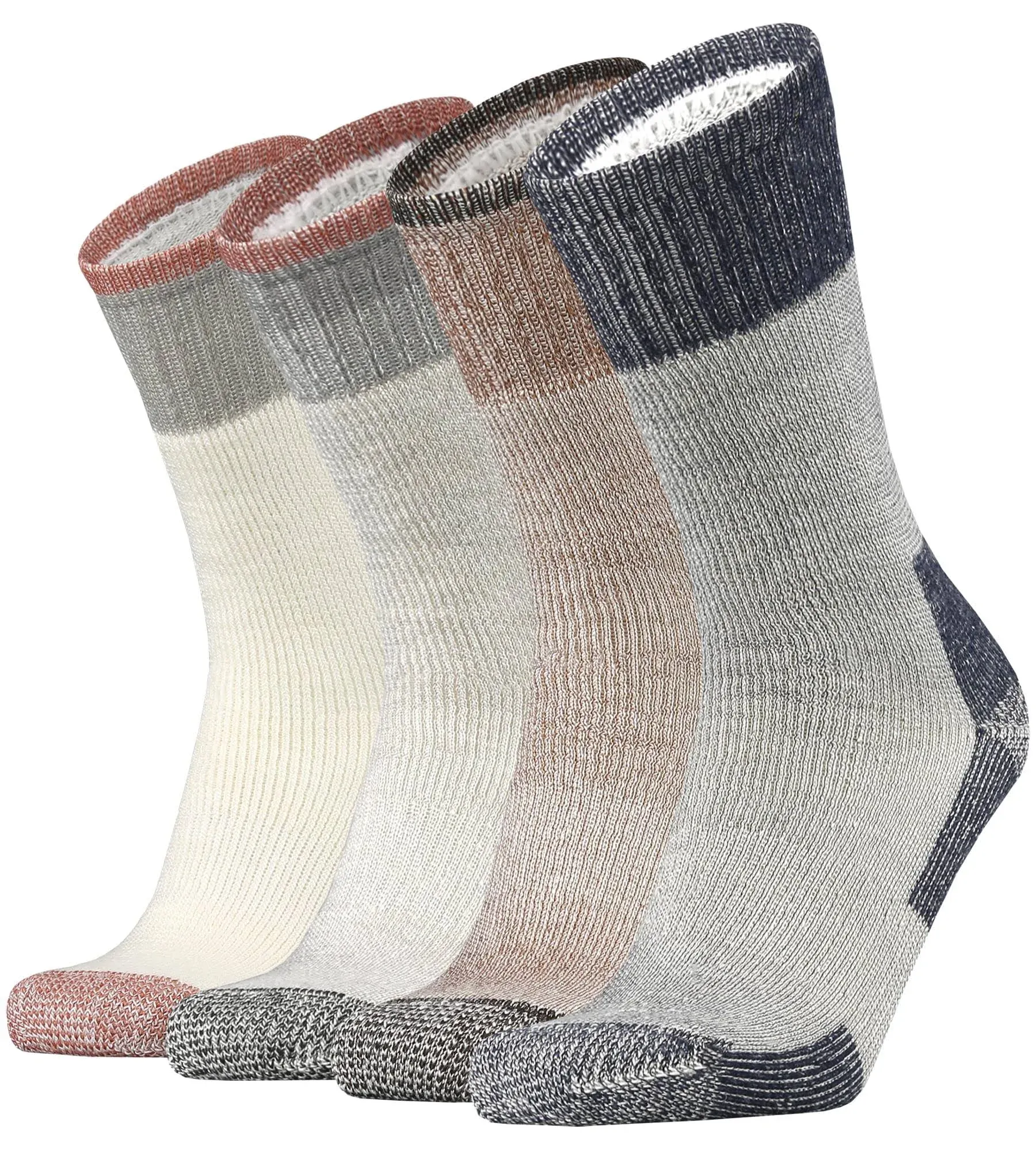 ONKE Men's Merino Wool Cushion Crew Socks