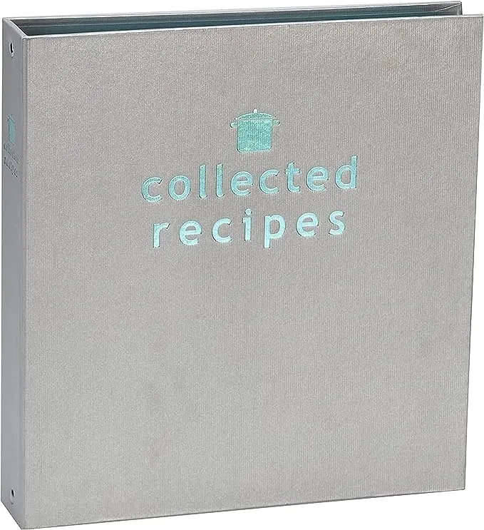 Meadowsweet Kitchens Recipe Binder with Dividers and Labels Recipe Book Binder