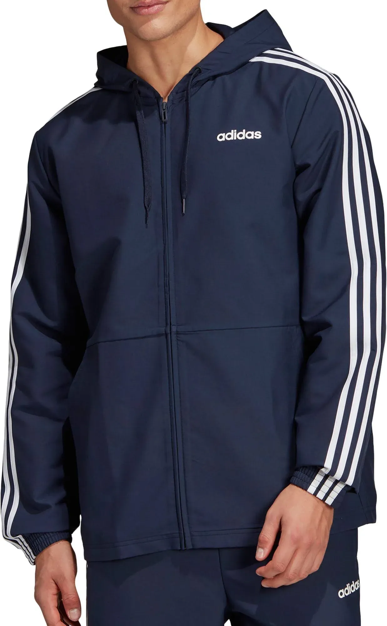 Adidas Men's Essentials 3-stripes Woven Windbreaker