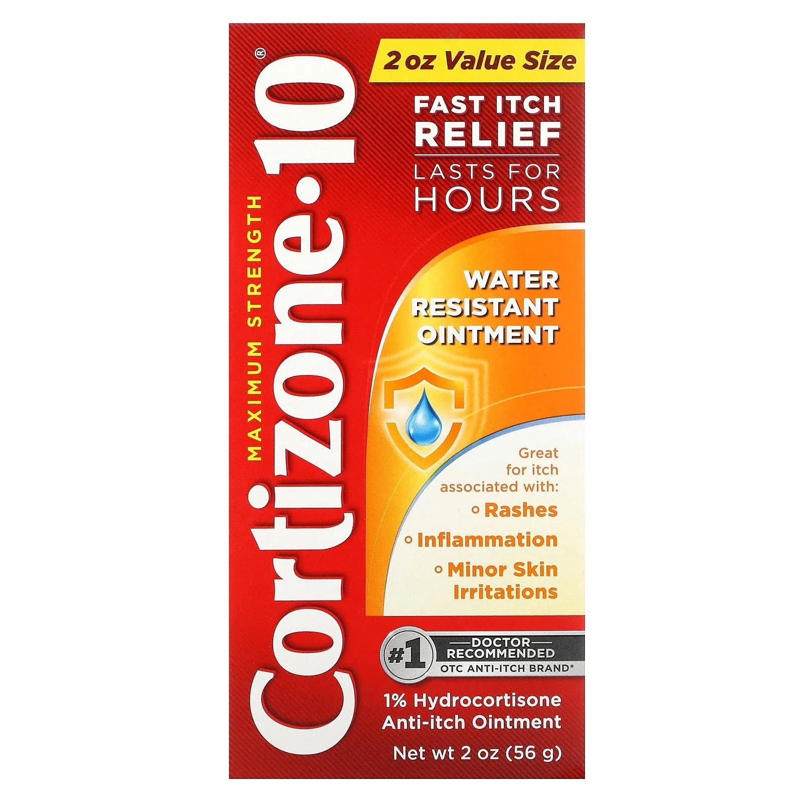 Cortizone 10 Water Resistant Anti-Itch Ointment