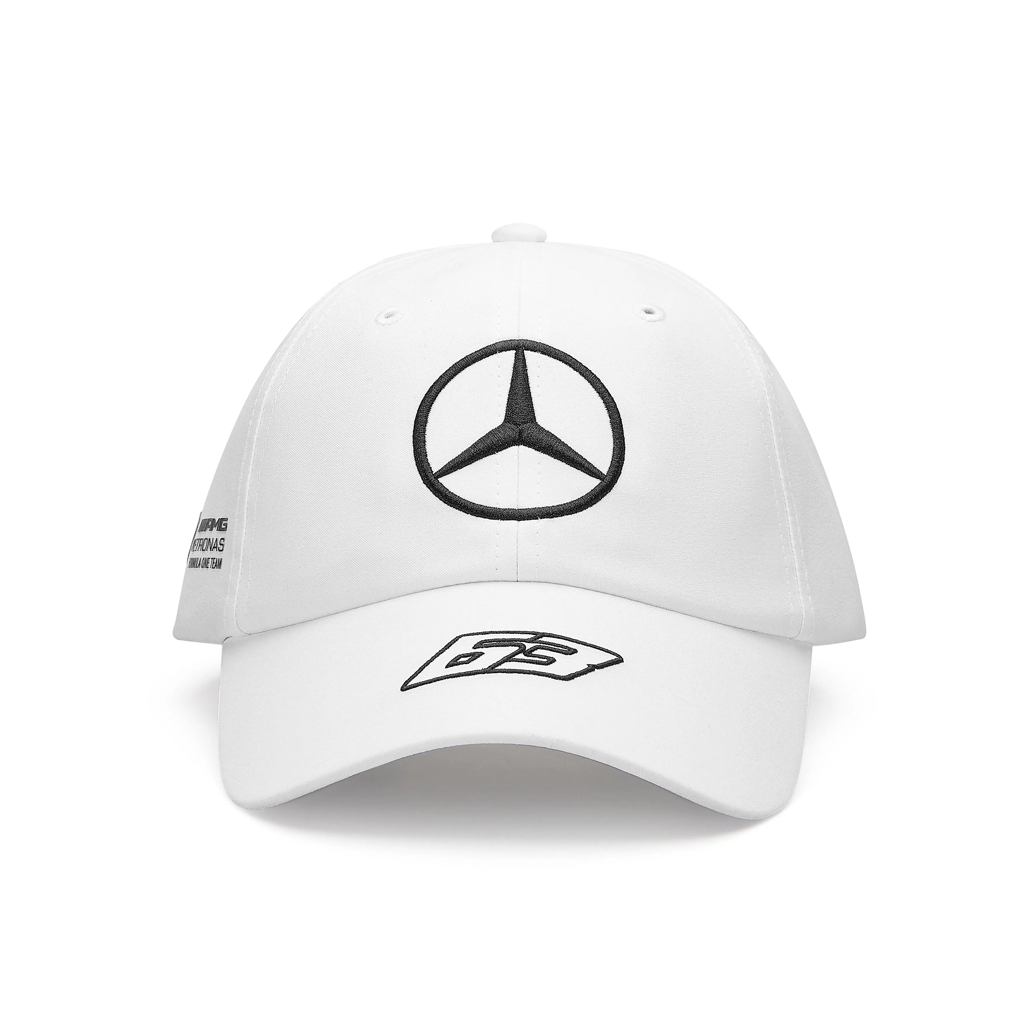 Mercedes AMG Petronas F1 2023 George Russell Dad Baseball Hat (White)