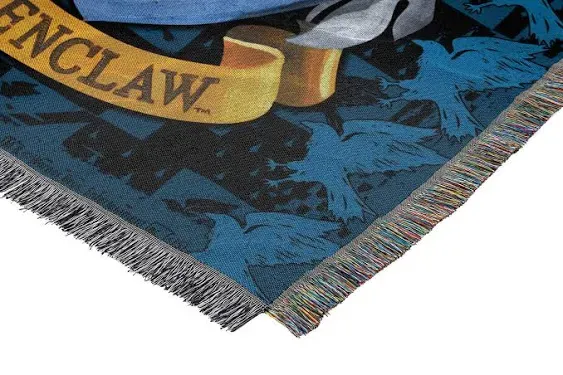 Northwest Woven Tapestry Throw Blanket, 48 x 60 Inches, Ravenclaw Crest