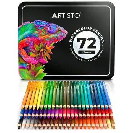 Artisto Watercolor Pencils (72 colors)