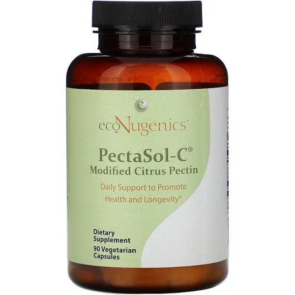 PectaSol-C Modified Citrus Pectin EcoNugenics 90 Capsules