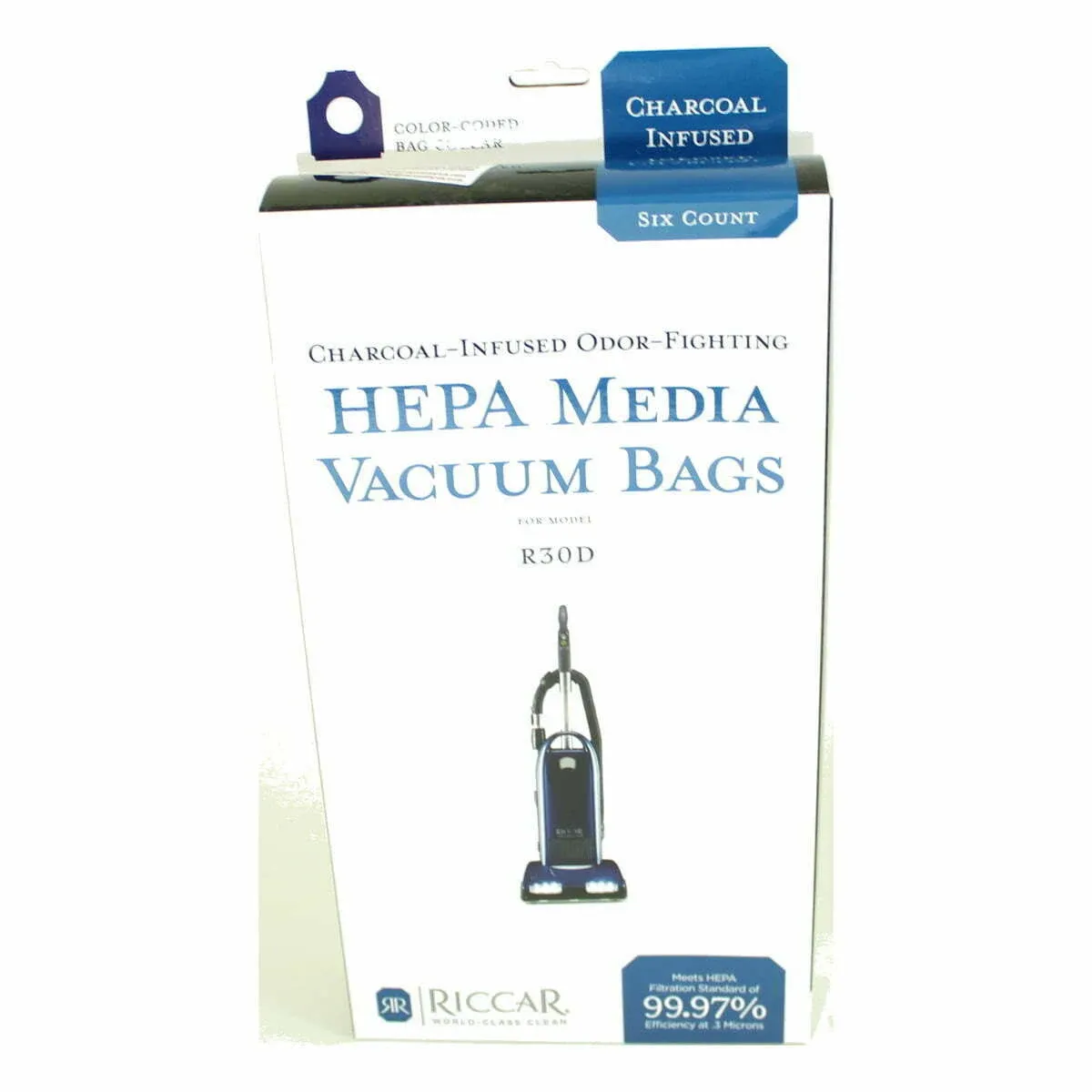 Riccar Brilliance R30 Series HEPA Vacuum Bags (6 Pack)