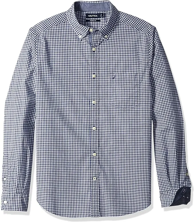 Nautica Men's Classic Fit Gingham Shirt