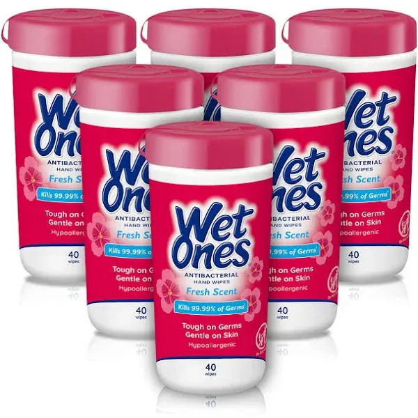 Wet Ones Antibacterial Hand Wipes