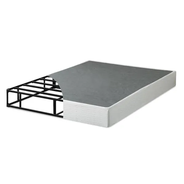 ZINUS 9 Inch Metal Smart Box Spring with Quick Assembly / Mattress Foundation / Strong Metal Frame / Easy Assembly, Twin