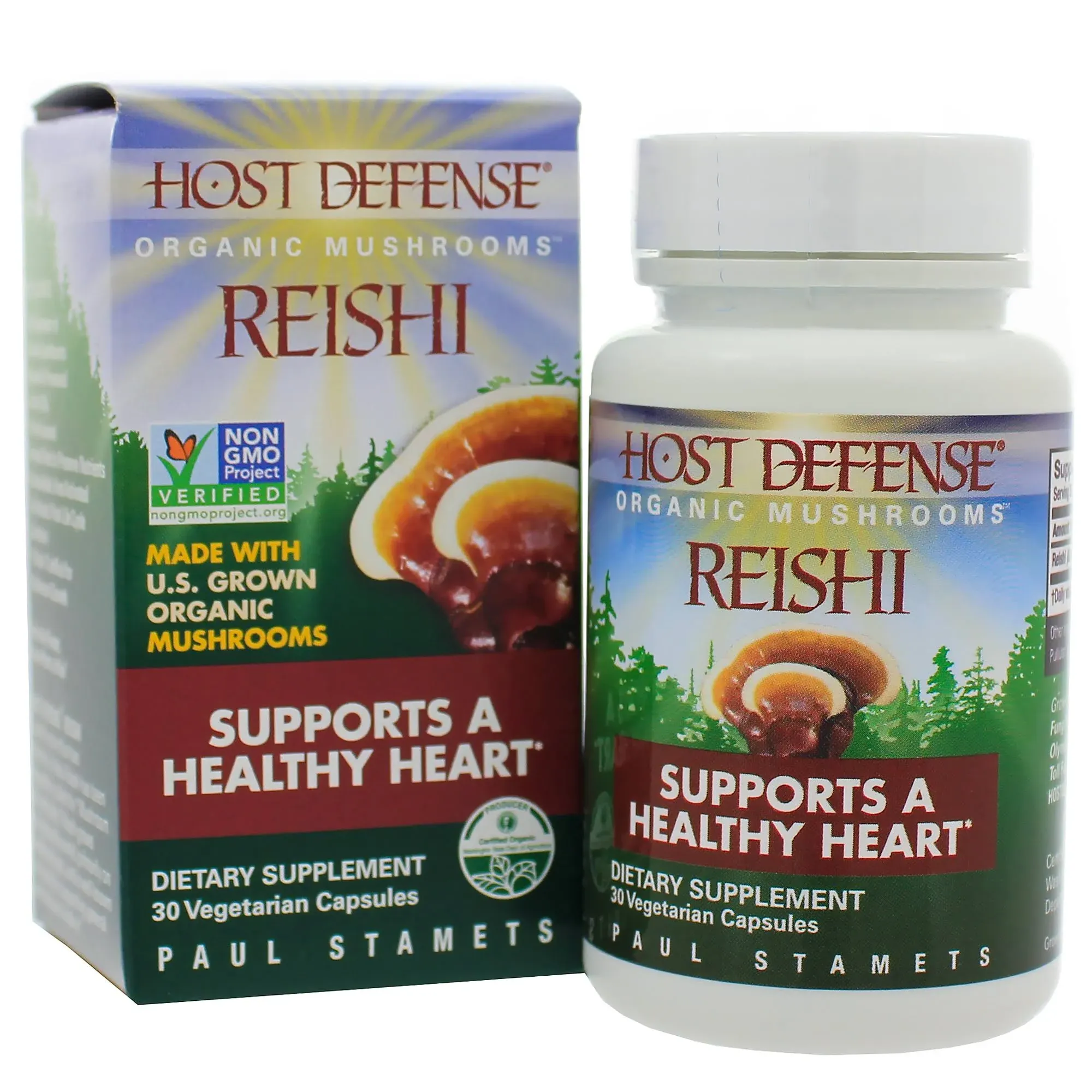 Host Defense - Reishi, 60 Capsules