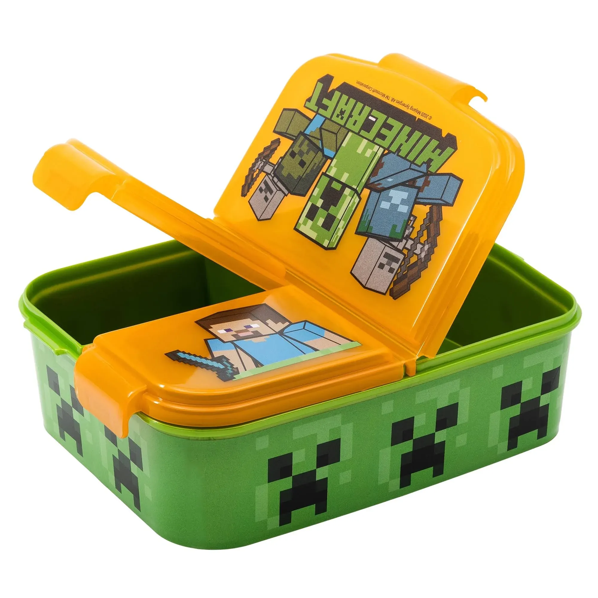 Sandwich Box Minecraft Plastic